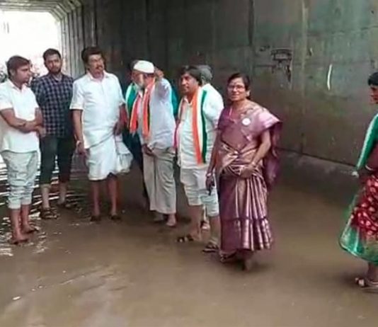 Hosur railway underpass