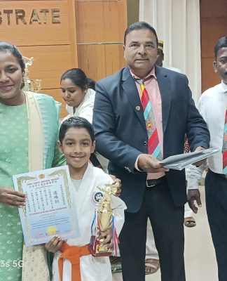 Hosur Karate students