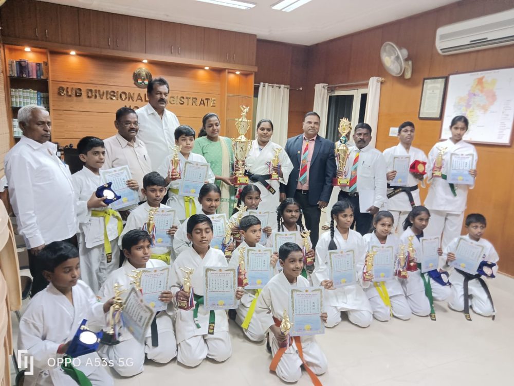 Hosur Karate students